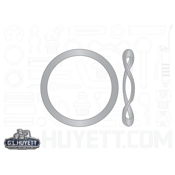 Wave Washer, Stainless Steel, Plain Finish, Precision Specialties, Mfr#: WW3-0618-008-SS