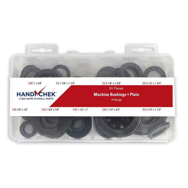 Machine Bushing Assort 91pc, Handi-Chek, Mfr#: DISP-N14-091