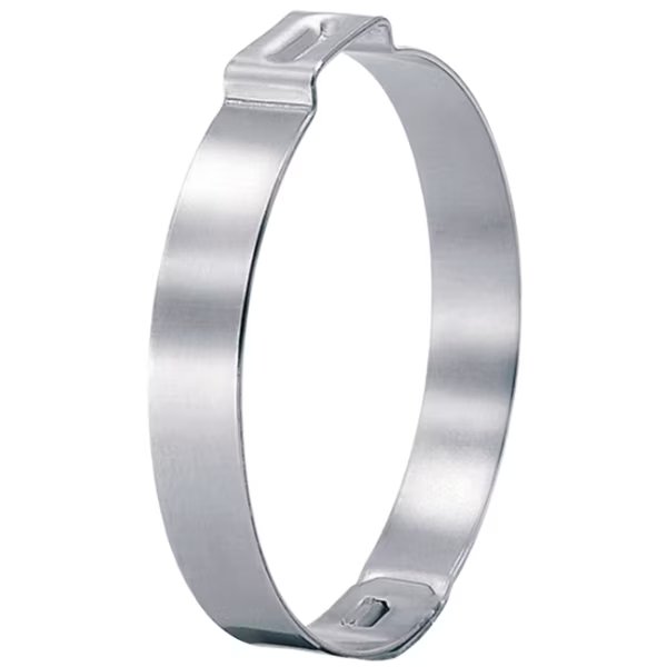 Hose Clamp 1-Ear Interlock M12.6-14.5 SS, Oetiker, Mfr#: HCMI1E-0145-7-SS/B