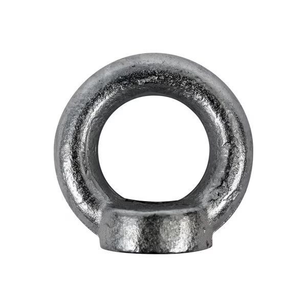 Round Eye Nut, M12-1.75 Thread Size, Carbon Steel, Zinc Clear Trivalent, Aztec Lifting Hardware, Mfr#: DIN212-ZP