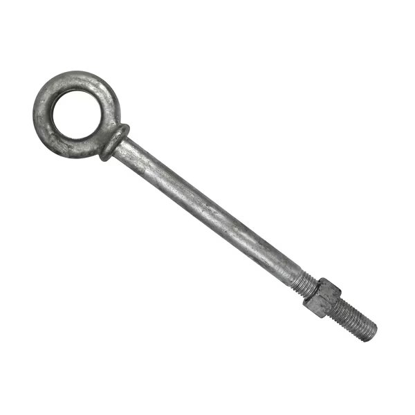Eye Bolt With Shoulder, 3/8", 6 in Shank, 3/4 in ID, Carbon Steel, Hot Dipped Galvanized, Aztec Lifting Hardware, Mfr#: NSP386