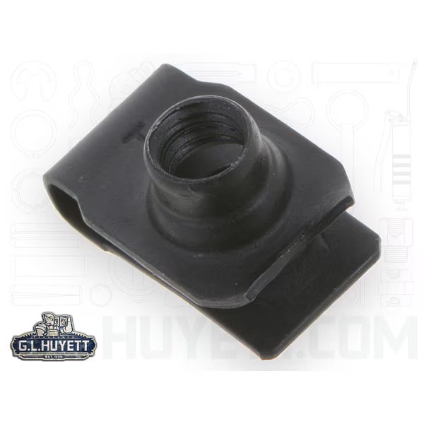 Spring Nut, 5/16"-18, U Shape, Phosphate Finish, A Raymond Tinnerman, Mfr#: EFUN-LUGS565763-440/B