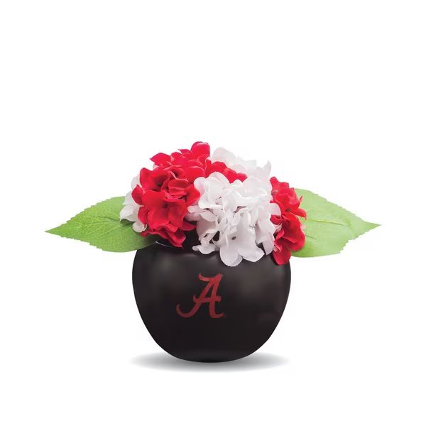 Alabama Faux Hydrangea Plant w/Ceramic Pot, Forever Leaf, Mfr#: FL05110ALA