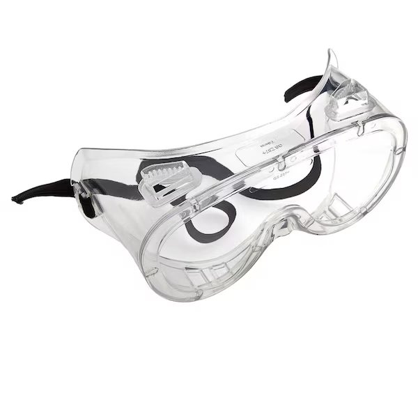 Splash Resistant Goggles, Clear (Indirectly-Vented)