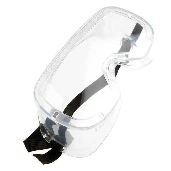 Dust Goggles, Clear Lens (Directly-Vented)