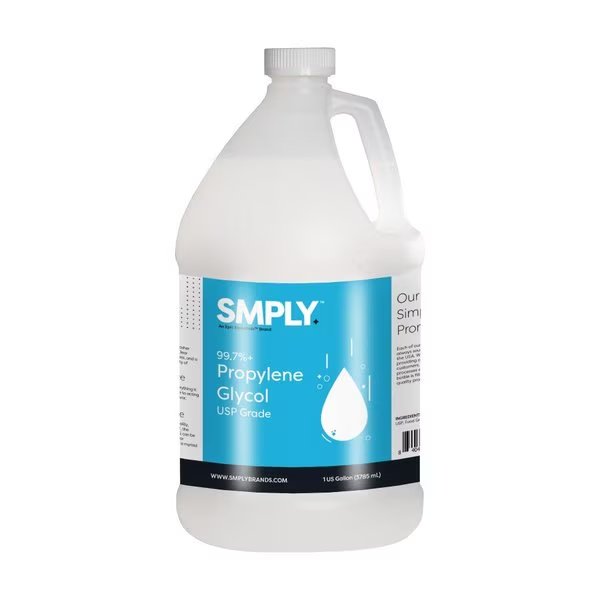 Propylene Glycol USP Grade, 99.9%+ Pure, Food & Pharmaceutical Grade - 1 Gallon, Smply, Mfr#: CHEM-PG-1G