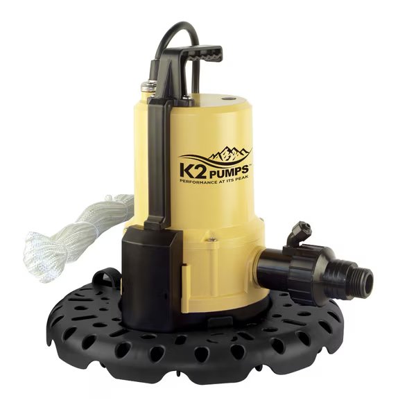 1/4 HP Automatic Pool Cover Pump, K2 Pumps, Mfr#: UTA02502APK