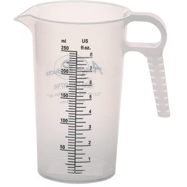 Polypropylene Measuring Pitchers, Accu-Pour, Mfr#: PM80008