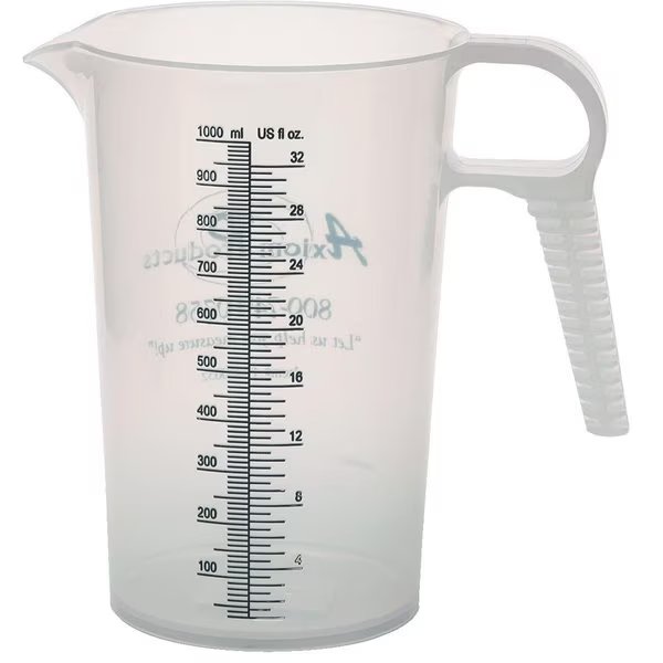 Polypropylene Measuring Pitchers, Accu-Pour, Mfr#: PM80032