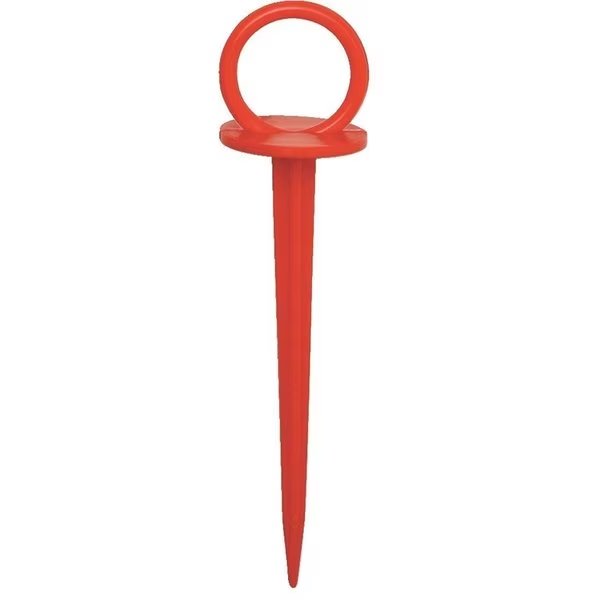 Landscape Fabric Anchoring Pins, Plastic, Reusable, Pack of 300, Dewitt, Mfr#: RPB-RED