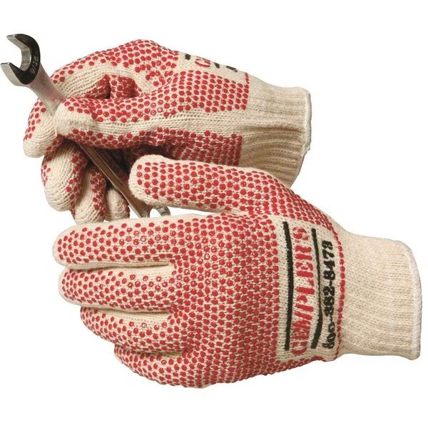 Cotton Knit Gripper Dot Gloves - 1 Dozen, Gemplers, Mfr#: M59X-XXL