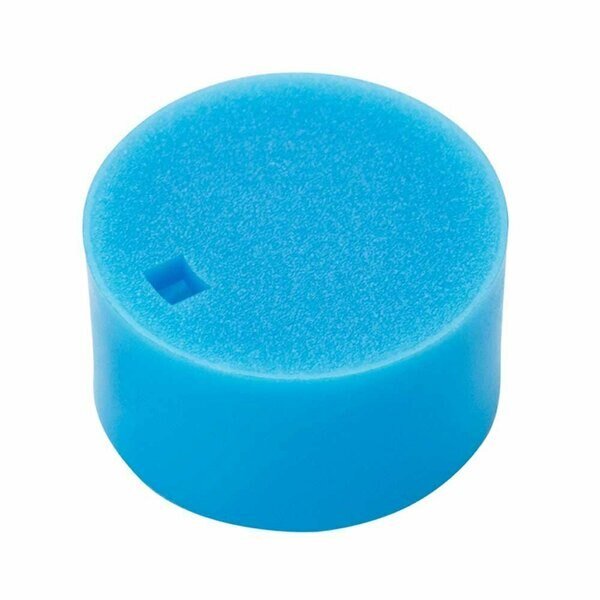 Cap Insert for Cryogenic Vials with O-Ring Seal, Blue, 500PK, Globe Scientific, Mfr#: 3033-CIB