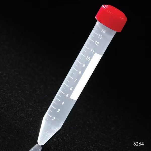 Centrifuge Tube, 15mL, Pp, Pg, PK500, Globe Scientific, Mfr#: 6264