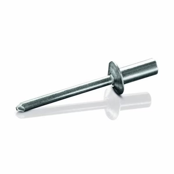 Blind Rivet, Dome Head, 1/8 in Dia., Aluminum Body, 1000 PK, Goebel, Mfr#: ABA-45-CE