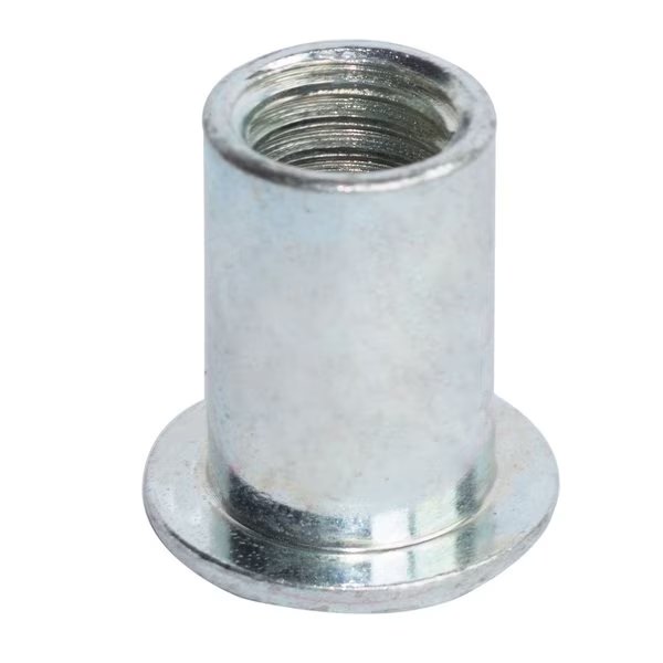 Rivet Nut, 3/8"-16 Thread Size, Steel, 250 PK, Goebel, Mfr#: FSS3-616-200