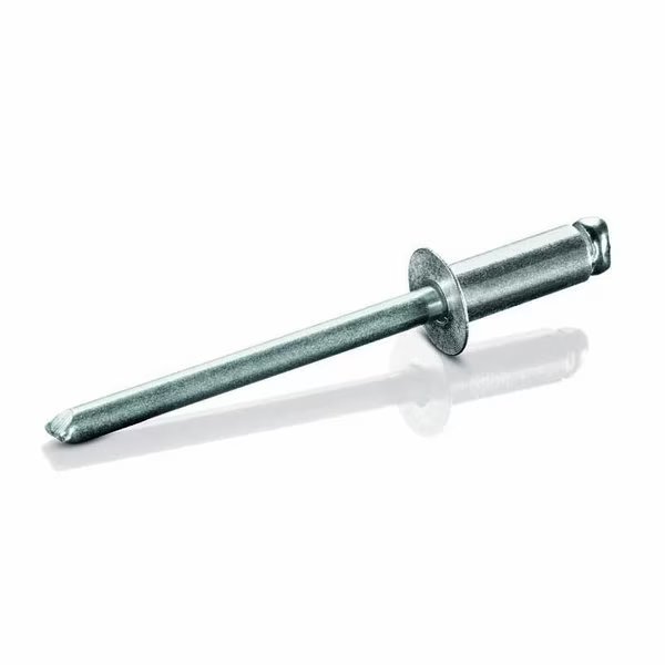 Blind Rivet, Countersunk Head, 1/8 in Dia., Aluminum Body, 1000 PK, Goebel, Mfr#: ACS-44