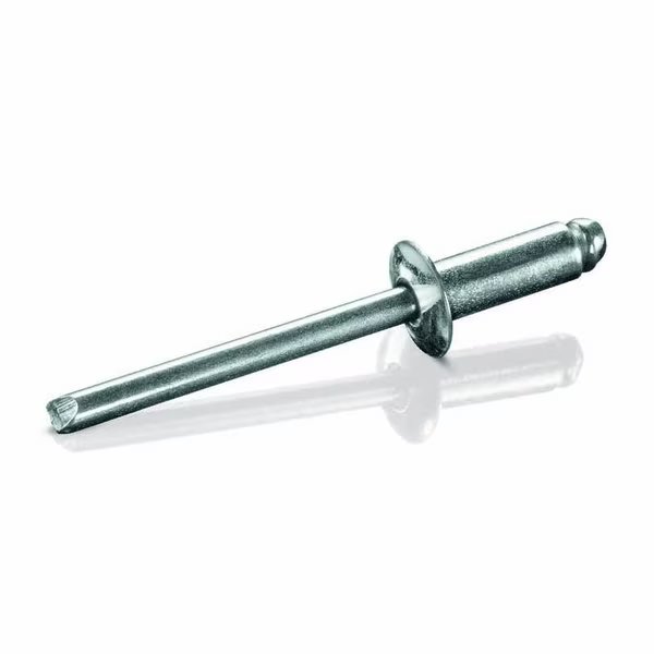 Blind Rivet, Dome Head, 5/32 in Dia., Steel Body, 500 PK, Goebel, Mfr#: SBS-58