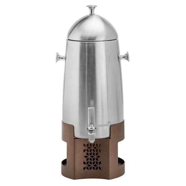 Mosaic 3 Gal. Coffee Urn with Bronze Base, Rosseto, Mfr#: LD202