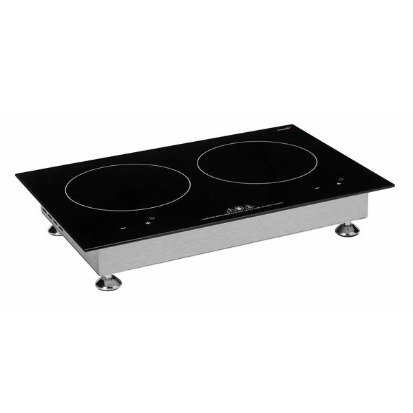 Double Induction Heater, Touch Top Control, 650W+/-5%/120V-60Hz, Rosseto Serving Solutions, Mfr#: SMM059