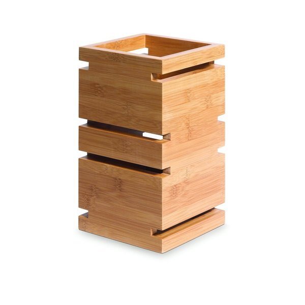 Tall 12" Bamboo Multi-Level Riser, 1 EA, Rosseto Serving Solutions, Mfr#: SW100