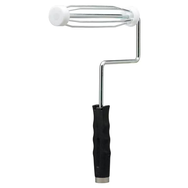 Paint Roller Frame, 5 Wire Cage, Polypropylene Handle, 4" Rollers, Bestt Liebco, Mfr#: 99076890