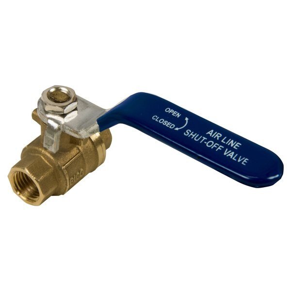 Ball Valve, 1/4" Fx1/4" F, Powermate, Mfr#: 073-0027RP