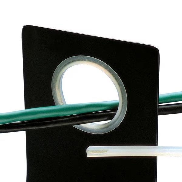 Grommet Edging, 0.099" Thick, Blk, 100ft L, Panduit, Mfr#: GES99F-C0