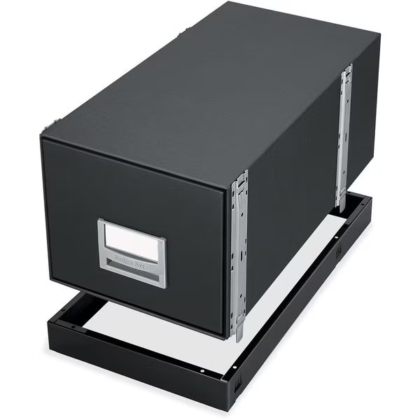 16.88" W Bankers Box Metal Base, Legal, Black, Black, Bankers Box, Mfr#: 15602