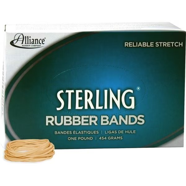 Rubberbands, Size14, Nttn, PK3100, Alliance Rubber, Mfr#: 24145