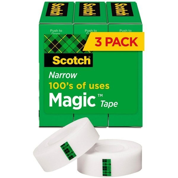 Magic Tape 810H3 1/2"x1296", PK36, Scotch, Mfr#: 810H3
