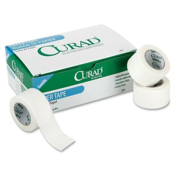 Tape, Roll, Paper, 2"X10yd, PK6, Curad, Mfr#: NON270002