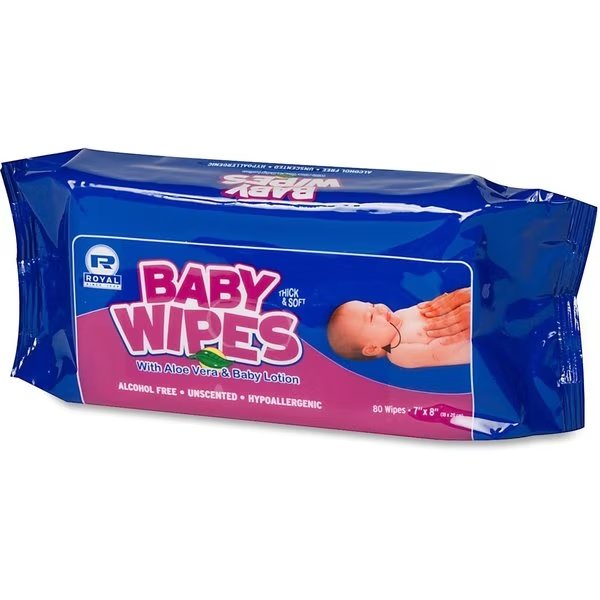 Refill, Wipe, Baby, Aloe, PK960, Amercareroyal, Mfr#: RPBWUR80