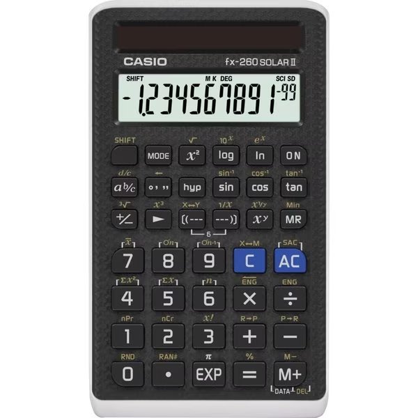 Casio Fx 260 Solar Ii Sci Calculator, Casio, Mfr#: FX260SOLARII