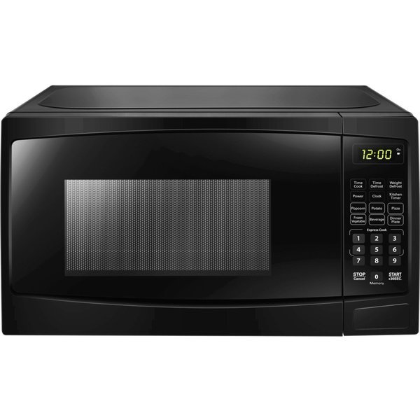 Countertop Microwave, 1.1 cu ft, Black, Danby, Mfr#: DBMW1121BBB