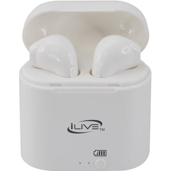 Truly Wireless Earbuds with Recharge Cas, Ilive, Mfr#: IAEBT209W