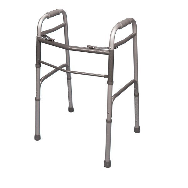 Double Button Walker, 32 Inch Height, 4 Inch Width, Bilt-Rite Mastex Health, Mfr#: 10-99019