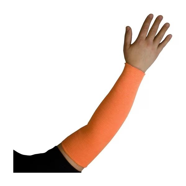 Cut-Res Sleeve, Cotton Line, 18", Neon Orng, Pip, Mfr#: 10-KANO18CL