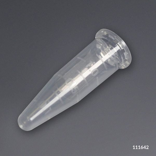 Microcentrifuge Tube, 1.5mL Pp, PK1000, Globe Scientific, Mfr#: 111642