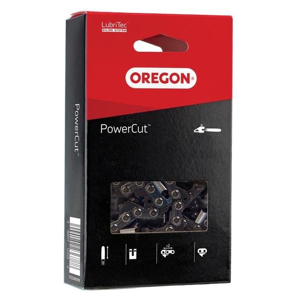 Chisel Chain, 3/8"Ptch, .058"Gge, 72Lnk, Oregon, Mfr#: 73EXJ072G