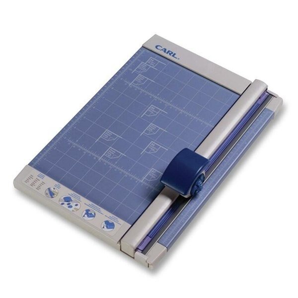 Paper Trimmer, 10 Sheet Capacity, Gray, 12", Carl Mfg, Mfr#: 12200