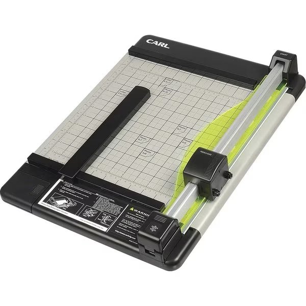 Paper Trimmer, 36 Sheet Capacity, Gray, 12", Carl Mfg, Mfr#: 12210