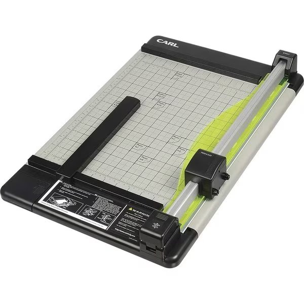 Paper Trimmer, Rotary, Gray15", Carl Mfg, Mfr#: 12220