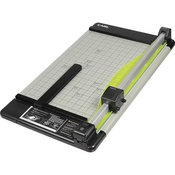 Paper Trimmer, Rotary, Gray, 18", Carl Mfg, Mfr#: 12238