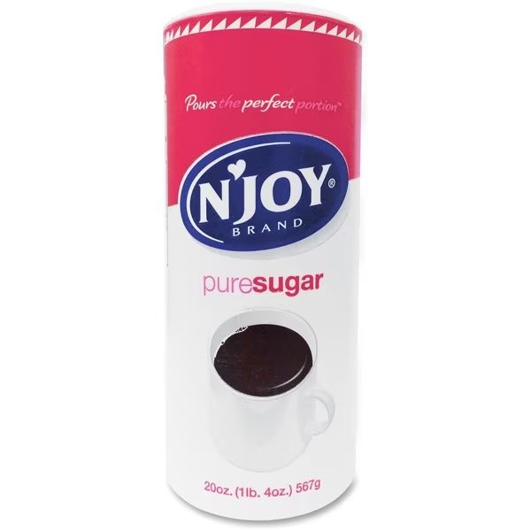 Sugar, Canister, 20 oz., Njoy, Mfr#: 90585