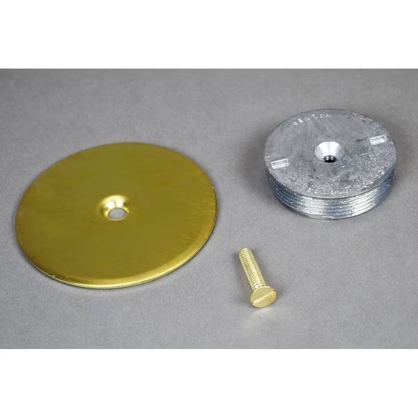 Abandon Plate, Brown, Brass, Wiremold, Mfr#: 1043B