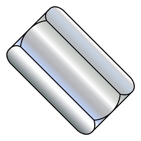 Coupling Nut, 5/8"-18, Steel, Zinc Plated, 2-1/8 in Lg, 13/16 in Hex Wd, 100 PK, EnjoyTool Select, Mfr#: 633413NCUP