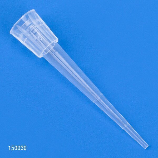Pipette Tip, 0.1 to 10uL, 31mm H, PK960, Globe Scientific, Mfr#: 150030RS
