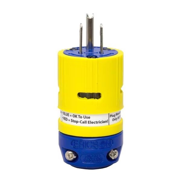 Plug Nema 5-15, Smart Monitor Perma-Link, Ericson, Mfr#: 1510-PML