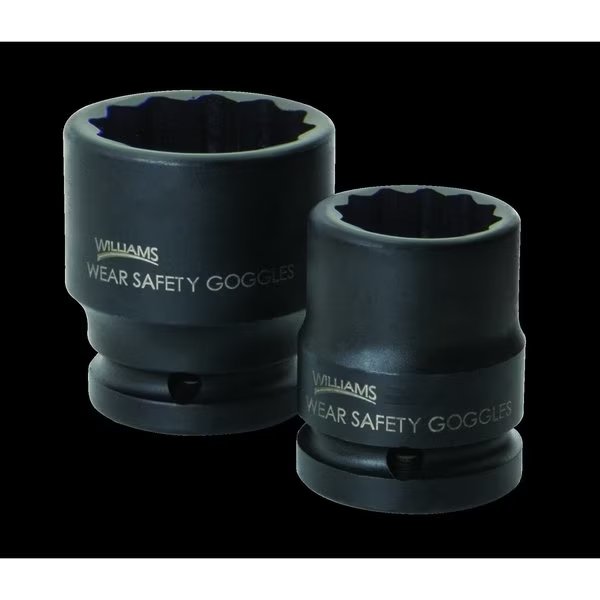 3/4" Drive Impact Socket Black Industrial, Williams, Mfr#: 38424