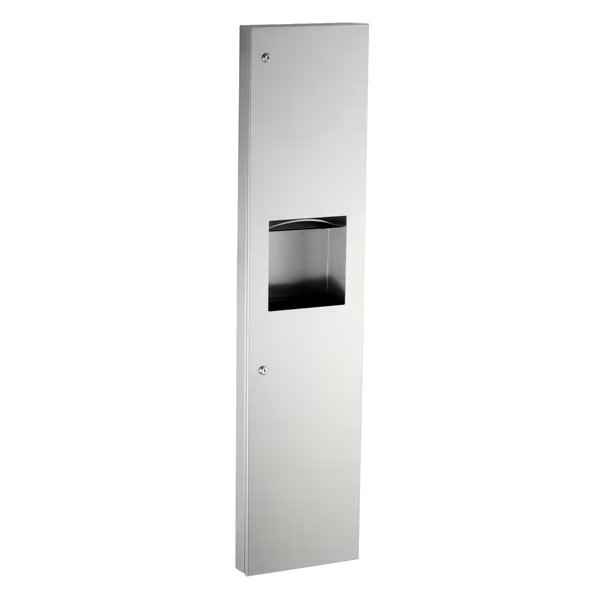 Paper Towel Dispenser/Waste Receptacle, Bobrick, Mfr#: 38032